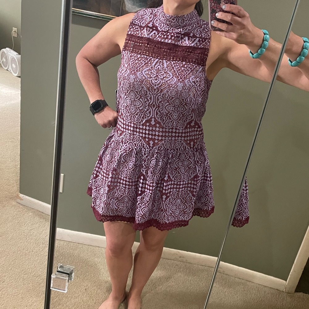 Cute Lacey dress. Fits sizes 8-10